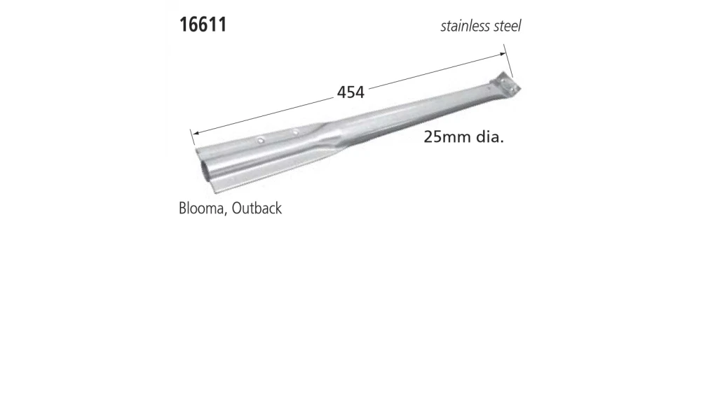 16611 BBQ Burner - Outback & Blooma 3 16611 BBQ Burner - Outback & Blooma