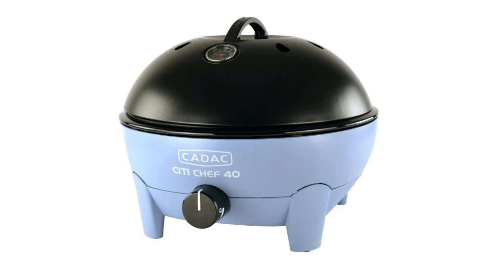 Cadac Citi Chef 40 Sky Blue Gas BBQ 3 Cadac Citi Chef 40 Sky Blue Gas BBQ