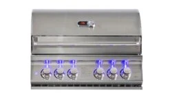 Whistler Grills - Burford 4 Built In Gas BBQ - Free Cover & Rotisserie