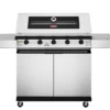 Beefeater 1200S 5 Burner Gas BBQ 2 Beefeater 1200S 5 Burner Gas BBQ -Barbecue Store BMG1251SB Front 1000x563 1