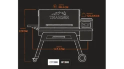 Traeger - Timberline D2 1300 Pellet BBQ - Free Cover 24 Traeger - Timberline D2 1300 Pellet BBQ - Free Cover -Barbecue Store Exterior20Dimensions 1000x563 1