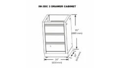 Napoleon Oasis 100 - Prestige PRO 825 - Kitchen BBQ - Free Rotisserie -Barbecue Store IM 3DC20320DRAWER20CABINET 1000x563 2