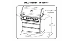Napoleon Oasis 300 - PRO665 - Island Gas BBQ - Free Rotisserie And Cover 12 Napoleon Oasis 300 - PRO665 - Island Gas BBQ - Free Rotisserie And Cover -Barbecue Store IM UGC66520grill20cabinet 1000x563 1