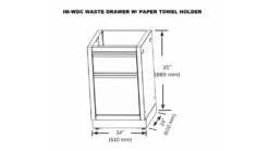 Napoleon Oasis 300 - PRO665 - Island Gas BBQ - Free Rotisserie And Cover 13 Napoleon Oasis 300 - PRO665 - Island Gas BBQ - Free Rotisserie And Cover -Barbecue Store IM WDC20WASTE20DRAWER20W20PAPER20TOWEL20HOLDER 1000x563 1