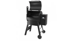 Traeger - Pro D2 575 Pellet BBQ - Free Cover & Folding Front Shelf 15 Traeger - Pro D2 575 Pellet BBQ - Free Cover & Folding Front Shelf -Barbecue Store P57520Blck LidOpen 1000x563 1