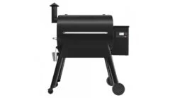 Traeger - Pro D2 780 Pellet BBQ - Free Cover & Folding Front Shelf -Barbecue Store P78020blck Front 1000x563 1