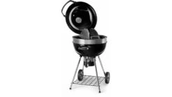 Napoleon PRO22K 57cm Charcoal Kettle BBQ -Barbecue Store PRO22 LEG 2 Open Folded Grates 1000x563 1