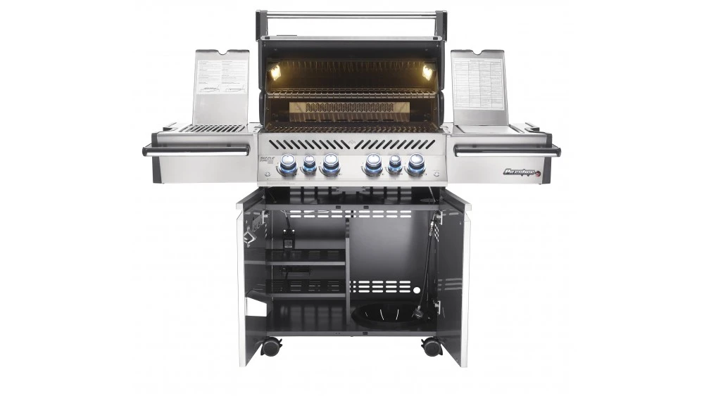 Napoleon Prestige PRO500RSIBPSS-3-GB Gas BBQ - Free Rotisserie And Cover 4 Napoleon Prestige PRO500RSIBPSS-3-GB Gas BBQ - Free Rotisserie And Cover - Image 2