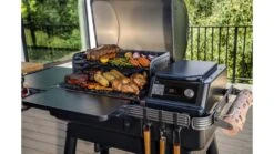 Traeger - Ironwood Pellet BBQ -Barbecue Store TFB61RLG Ironwood Lifestyle Close 015 1000x563 1