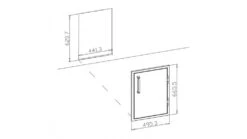 Whistler Grill Stainless Steel Vertical Door (Large) -Barbecue Store Whistler20Grill20Stainless20Steel20Vertical20Door20 Large 20cut20out 1000x563 1