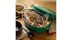 Big Green Egg Enamelled Cast Iron Dutch Oven 5.2L -Barbecue Store enameled dutch oven 1000x563 1