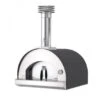 Fontana - Margherita Built In Wood Pizza Oven - Anthracite -Barbecue Store margherita20built20in20wood20anthracite 1000x563 1