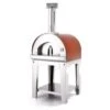 Fontana - Margherita Wood Pizza Oven With Trolley - Rosso -Barbecue Store margherita20trolley20wood20rosso 1000x563 1