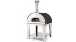Barbecue Store 24 Fontana - Marinara Wood Pizza Oven With Trolley - Anthracite