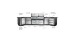 Napoleon Oasis 400 - PRO825 - Island Gas BBQ - Free Rotisserie 22 Napoleon Oasis 400 - PRO825 - Island Gas BBQ - Free Rotisserie -Barbecue Store oasis example img 1000x563 1