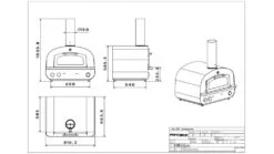 Fontana - Piero Built In Gas & Wood Fired Oven -Barbecue Store piero20built20in204 1000x563 1