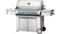 Napoleon Prestige PRO665RSIBPSS-3-GB Gas BBQ - Free Rotisserie And Cover -Barbecue Store pro 665 angled lights on 1000x563 2