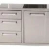 Whistler Grills Stainless Steel Triple Drawer And Waste Combo -Barbecue Store whistler drawer bin combo 1000x563 1